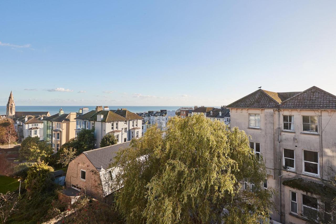 Gorgeous Sea View Apartment 5 Mins To The Beach St Leonards-on-Sea 外观 照片